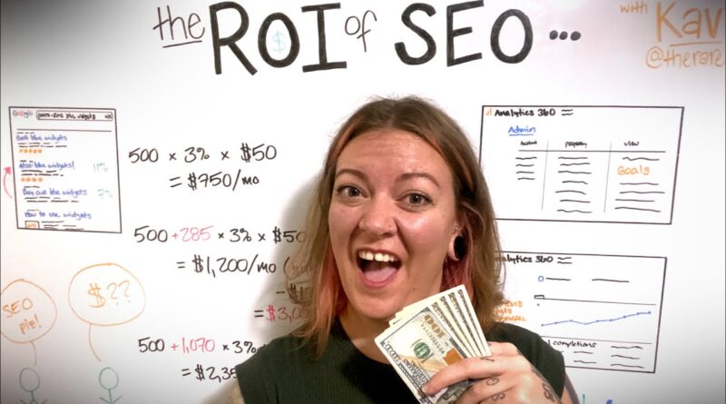 The ROI of SEO — Whiteboard Friday