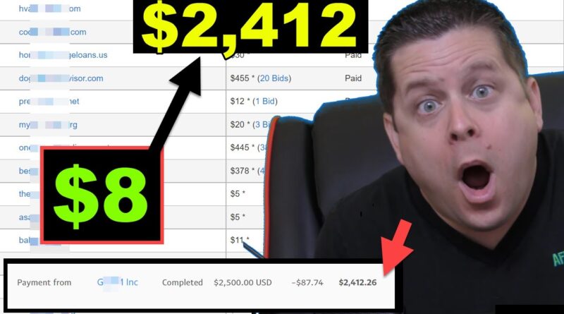 $15K Domain Haul – Forget Walmart, Goodwill, And Retail Arbitrage… Resell This!