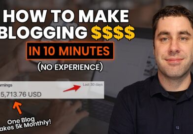 How To Make Money Blogging In 2022 | I Built a New $5k/Month Blog (Step by Step)