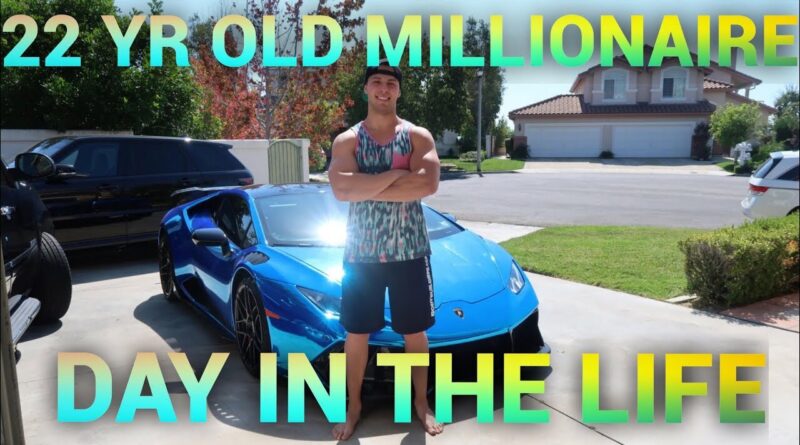 ENTREPRENEUR Day In The Life: 22 Year Old Multi MILLIONAIRE With Lamborghini