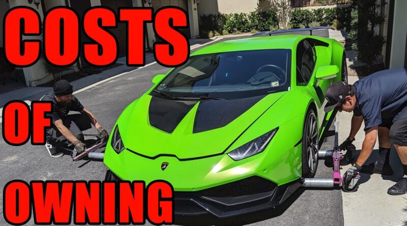 How Much It Costs To Own A Supercharged Lamborghini Huracan For 1 Year (800 HP)
