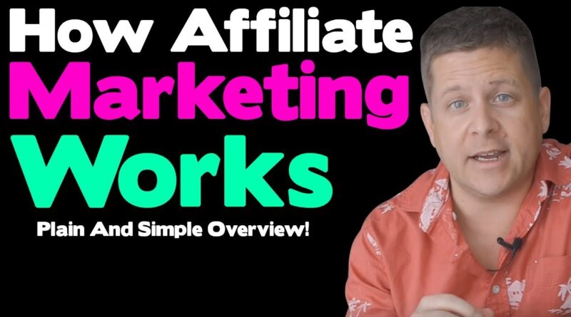 How Affiliate Marketing Works – New For 2019 – Affiliate Marketing Tutorial For Beginners