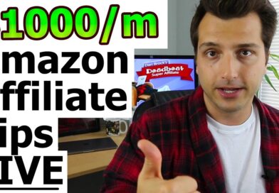 How to Make $1,000/m Online As Amazon Affiliate – LIVE: Tips + Q&A