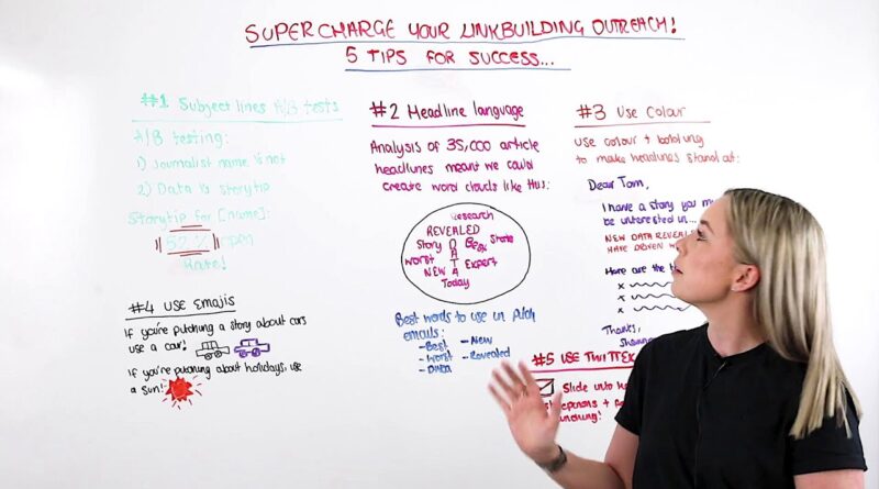 Supercharge Your Link Building Outreach! 5 Tips for Success – Whiteboard Friday