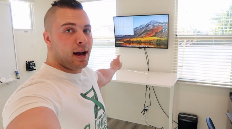 ENTREPRENEUR OFFICE SETUP | Tour Of My Home Business Work Space, Equipment, & Gadgets