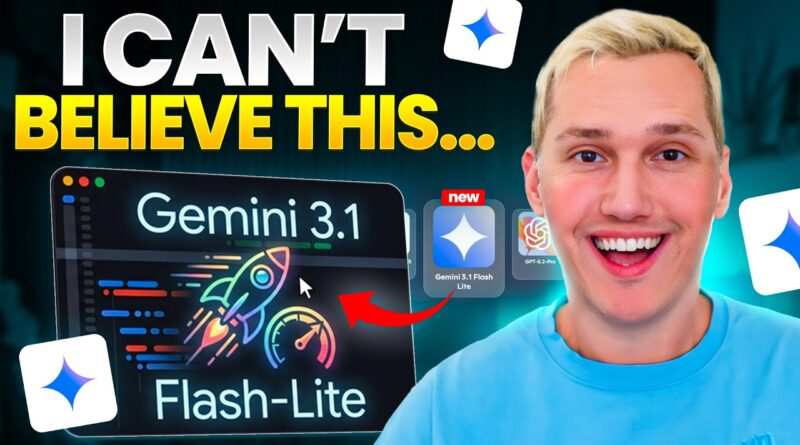 Gemini 3.1 Flash-Lite Just CRUSHED $497/Month AI Subscriptions 😱 (Build Client Tools FREE)
