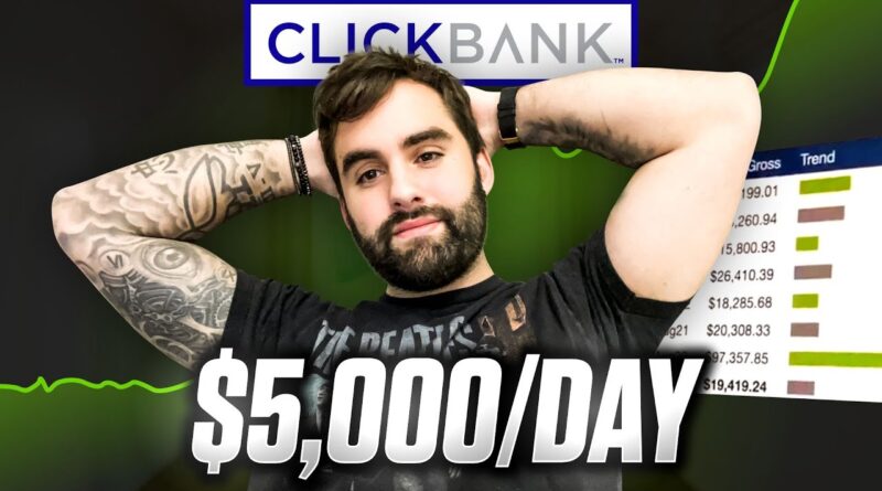 ClickBank $5k / Day New Method For Beginners (2024)