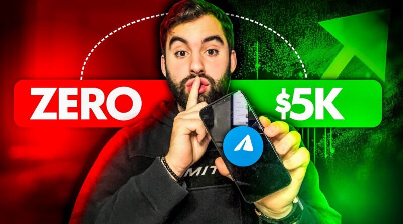$5k / Week Affiliate Marketing Using Telegram | Strategy For Beginners 2024