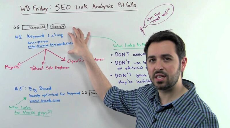 SEO Link Analysis Pitfalls – Whiteboard Friday