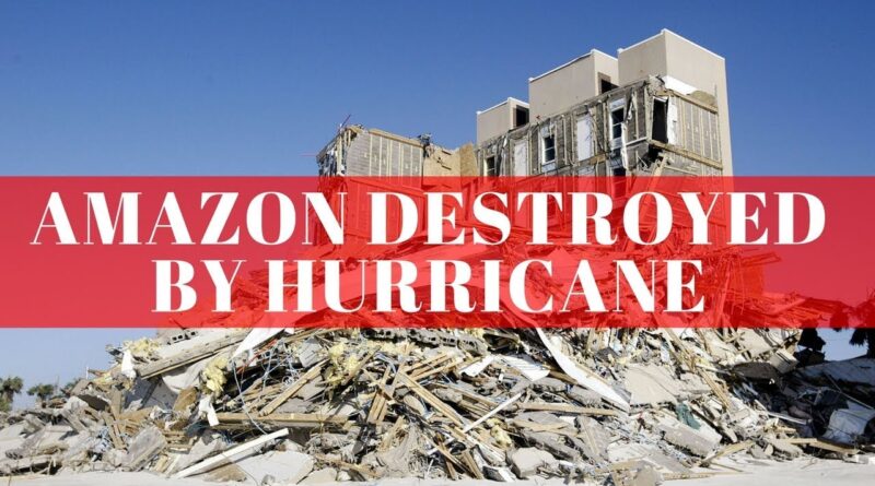 HURRICANE HARVEY DESTROYS AMAZON WAREHOUSES!?