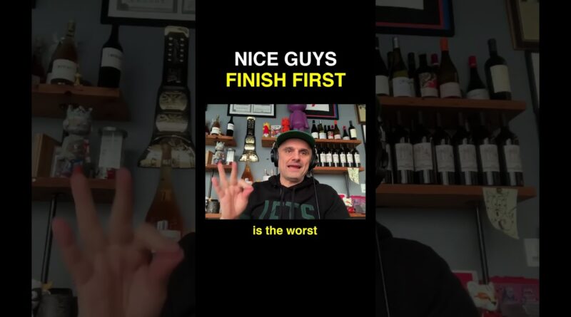 Wanna win in life? Understand this truth: Nice guys finish first.