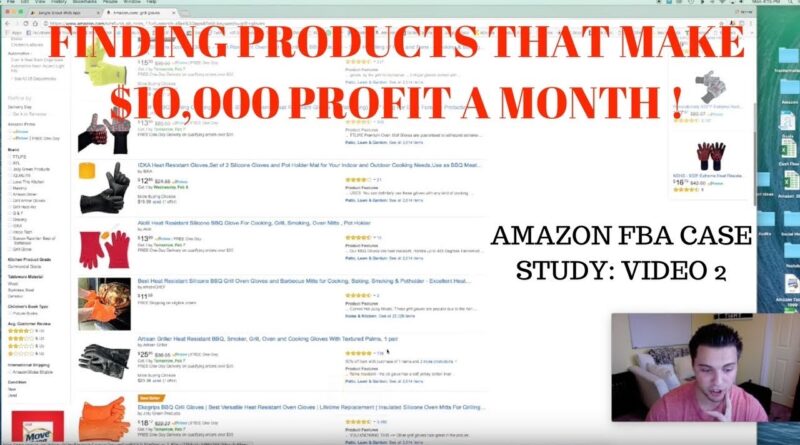 How I Find Products On Amazon That MAKE ME $10,000 a Month EACH (Case Study Video #2)