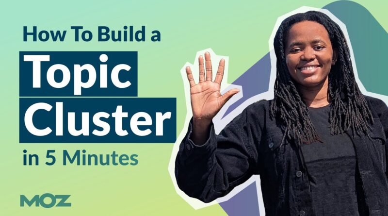 How To Build a Topic Cluster in 5 Minutes | 4K