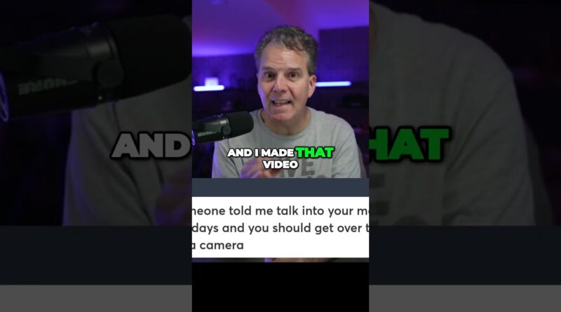 You Don’t Need to Script Your Videos … But …