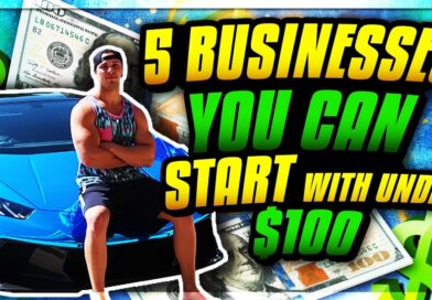 5 BUSINESSES YOU CAN START WITH UNDER $100 ONLINE IN 2018!