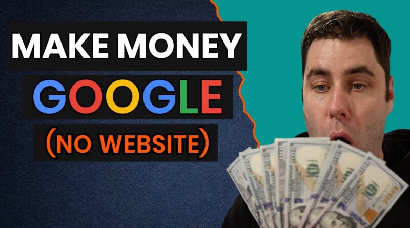 Make Money Online With Google And NO WEBSITE For Beginners 2020!