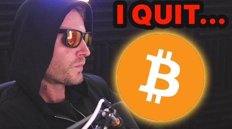 BITCOIN IS DONE. I Sold EVERYTHING. (Here’s Why)