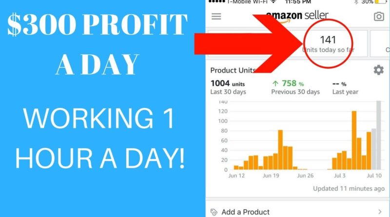 $300 PROFIT A Day Working Only 1 HOUR A Day (Student Success)