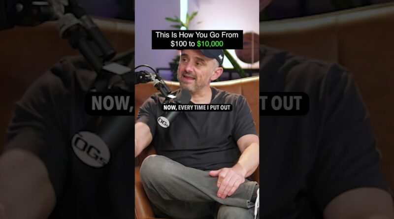 How is how you go from $100 to $10,000
