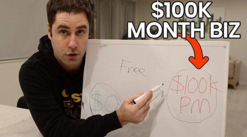 This Is How I Built A $100k/Month Business With ZERO Money