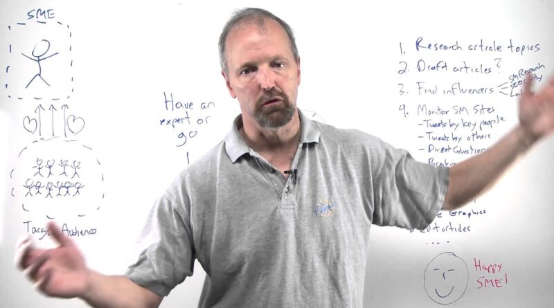 Subject Matter Experts and Their Role in Digital Marketing Strategy – Whiteboard Friday