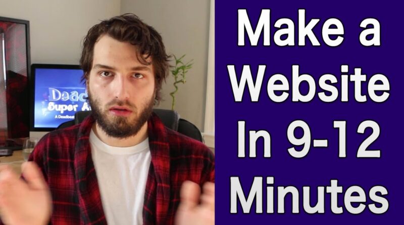How To Make Your Own Website (11 Minute WordPress Tutorial)